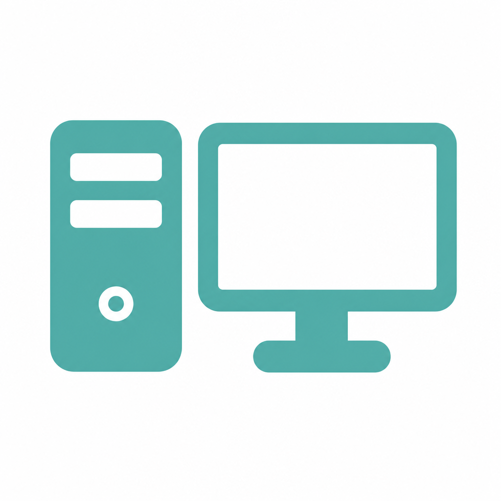 ローカルLLM用デスクトップPCのアイコン